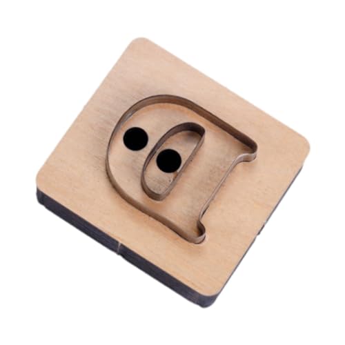 kowaku Stanzform für Buchstaben, Schablone zur Herstellung von Anhängern aus rostfreiem Material, D von kowaku