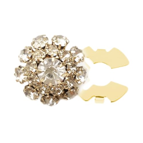 kowaku Strassknopfabdeckung Dekoration abnehmbar für Erwachsene Frauen Männer Anzug Kleid, Gold kowaku Strassknopfabdeckung Dekoration abnehmbar für Erwachsene Frauen Männer Anzug Kleid, Gold von kowaku