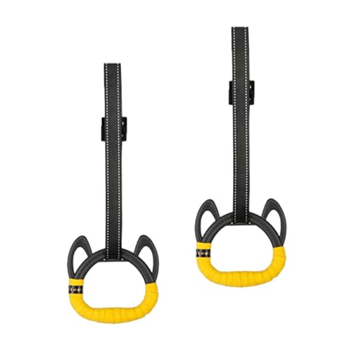 kowaku Turnringe Turnringe Tragkraft 400 kg Verstellbare Riemen Schnallen Home Indoor Trainingsringe Klimmzugringe, 2M kowaku Turnringe Turnringe Tragkraft 400 kg Verstellbare Riemen Schnallen Home Indoor Trainingsringe Klimmzugringe, 2M von kowaku