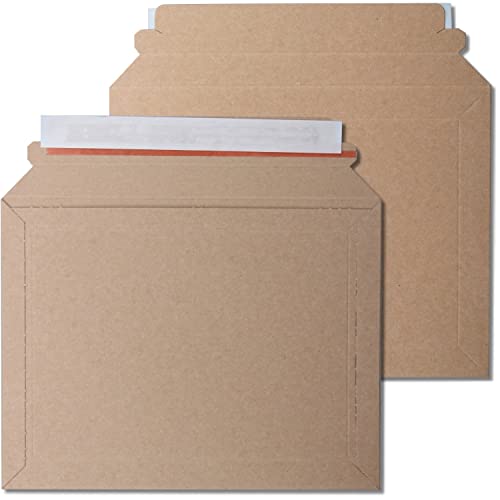 50 x Kraftmax Premium Verpackung/Versandtaschen - Frustfreie Versandtasche aus Pappkarton - DIN A5-23,5 x 18 cm von kraftmax