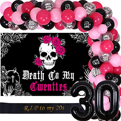 Meine 20-jährige Geburtstagsschmuck, seine/ihre 30-jährige Geburtstagsschmuck, Ballon Ring Kit 30 Todesballon Hintergrund-Schmuckband für meine 20-Jahre Meine 20-jährige Geburtstagsschmuck, seine/ihre 30-jährige Geburtstagsschmuck, Ballon Ring Kit 30 Todesballon Hintergrund-Schmuckband für meine 20-Jahre von kreat4joy