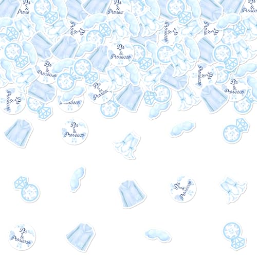kreat4joy Pjs and Prosecco Brautparty-Dekorationen, 200 Stück, Pjs und Prosecco-Konfetti, blau, für Frauen, Schlafsack, Übernachtung, Junggesellinnenabschied, Hochzeit, Verlobung, Party-Dekorationen kreat4joy Pjs and Prosecco Brautparty-Dekorationen, 200 Stück, Pjs und Prosecco-Konfetti, blau, für Frauen, Schlafsack, Übernachtung, Junggesellinnenabschied, Hochzeit, Verlobung, Party-Dekorationen von kreat4joy