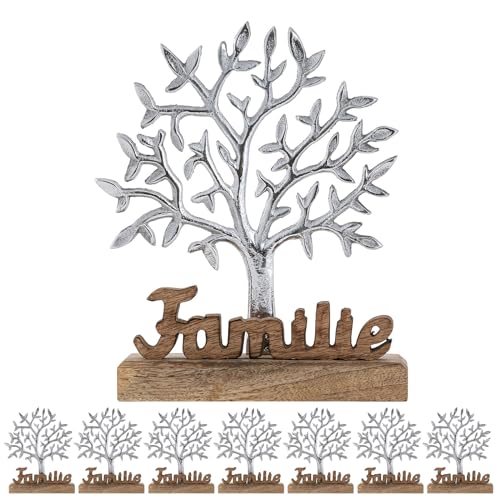 kreatives Wohnen Lebensbaum mit Schriftzug Familie Holzfigur 20x27cm Masterbox 8-teilig Aluminium kreatives Wohnen Lebensbaum mit Schriftzug Familie Holzfigur 20x27cm Masterbox 8-teilig Aluminium von kreatives Wohnen