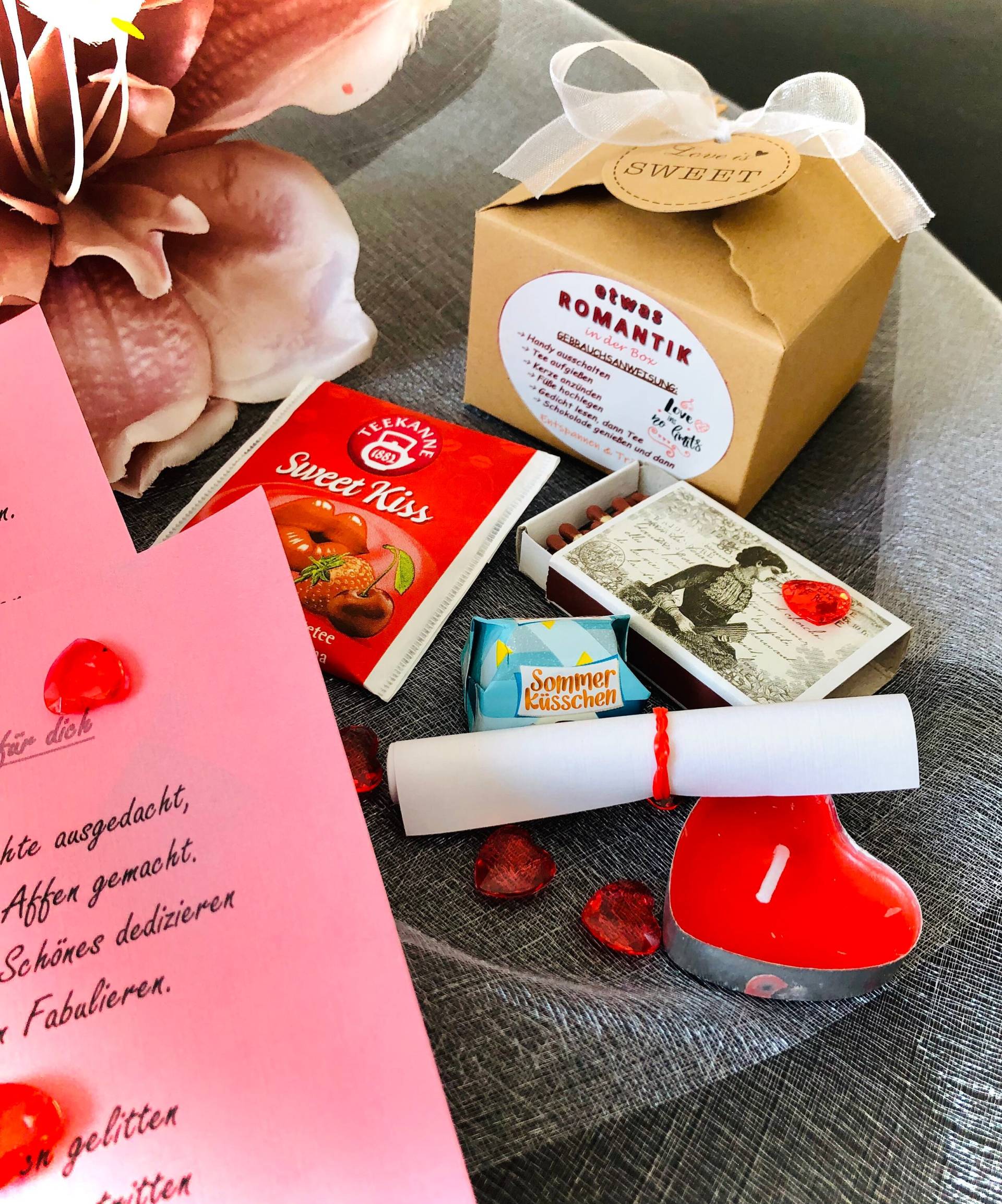 Romantikbox, Liebesgeschenk - Eine Besonders Befüllte Box Mit Liebesgedicht Romantikbox, Liebesgeschenk - Eine Besonders Befüllte Box Mit Liebesgedicht von kresihandmade