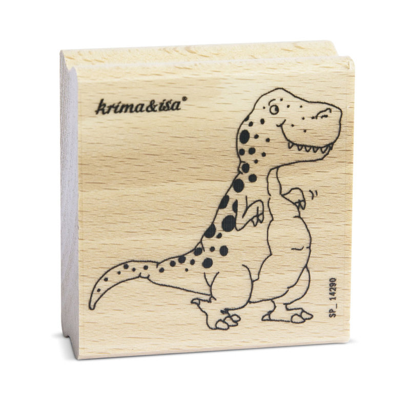 Stempel T-Rex Aus Holz von krima & isa