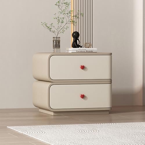 ksxnkhk Moderner Nachttisch mit 2 Schubladen, stilvoller Nachttisch aus Holz für Schlafzimmer und Wohnzimmer, platzsparende Kommode, Designmöbel auf der linken Seite ksxnkhk Moderner Nachttisch mit 2 Schubladen, stilvoller Nachttisch aus Holz für Schlafzimmer und Wohnzimmer, platzsparende Kommode, Designmöbel auf der linken Seite von ksxnkhk
