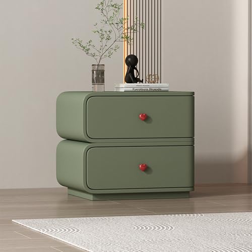 ksxnkhk Stilvoller, moderner Nachttisch mit 2 Schubladen – Nachttischschrank aus Holz für Schlafzimmer und Wohnzimmer, platzsparende Kommode, Design auf der linken Seite ksxnkhk Stilvoller, moderner Nachttisch mit 2 Schubladen – Nachttischschrank aus Holz für Schlafzimmer und Wohnzimmer, platzsparende Kommode, Design auf der linken Seite von ksxnkhk