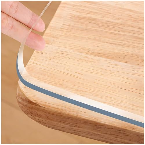 ksxnkhk Transparenter Tischdeckenschutz, 16 x 48 Zoll, 1,6 mm Dicke Kunststoffabdeckung, wasserdichte Tischdeckenschutzfolie, PVC-Schreibtischschutzmatte, Vinyl für Schreibtisch, Kaffee un ksxnkhk Transparenter Tischdeckenschutz, 16 x 48 Zoll, 1,6 mm Dicke Kunststoffabdeckung, wasserdichte Tischdeckenschutzfolie, PVC-Schreibtischschutzmatte, Vinyl für Schreibtisch, Kaffee un von ksxnkhk
