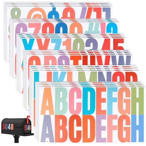 400Pcs 24 Blätter Buchstaben und Zahlen Aufkleber Set 6.4cm große Buchstaben Aufkleber selbstklebende Alphabet Aufkleber 0-9 Zahlen Aufkleber bunte Vinyl Aufkleber für Briefkasten Notebook 400Pcs 24 Blätter Buchstaben und Zahlen Aufkleber Set 6.4cm große Buchstaben Aufkleber selbstklebende Alphabet Aufkleber 0-9 Zahlen Aufkleber bunte Vinyl Aufkleber für Briefkasten Notebook von ktxaby