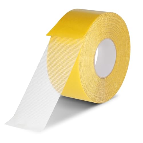 ktxaby 1 Stück Doppelseitiges Klebeband 5cm x 20m Transparent Extra Stark Rückstandsfrei Teppichklebeband Ablösbar für PVC Holz Glas Wand Foto Küche Verlegeband ktxaby 1 Stück Doppelseitiges Klebeband 5cm x 20m Transparent Extra Stark Rückstandsfrei Teppichklebeband Ablösbar für PVC Holz Glas Wand Foto Küche Verlegeband von ktxaby