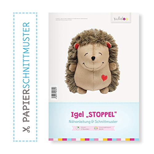 Igel nähen: Papierschnittmuster Igel “STOPPEL” Papierbroschüre kullaloo Igel nähen: Papierschnittmuster Igel “STOPPEL” Papierbroschüre kullaloo von kullaloo