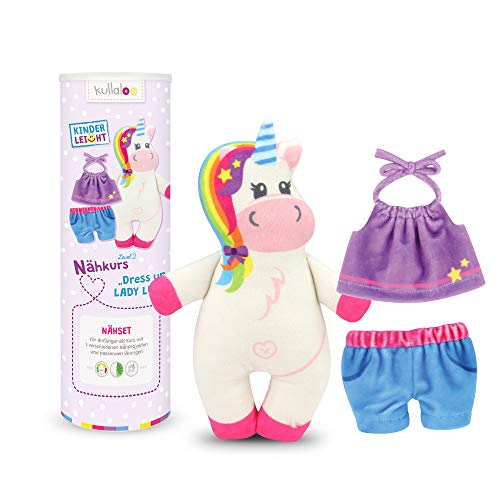 kullaloo KINDERLEICHT - Nähset/Nähkurs für Anfänger Dress up LADY LU in schicker Dose kullaloo KINDERLEICHT - Nähset/Nähkurs für Anfänger Dress up LADY LU in schicker Dose von kullaloo