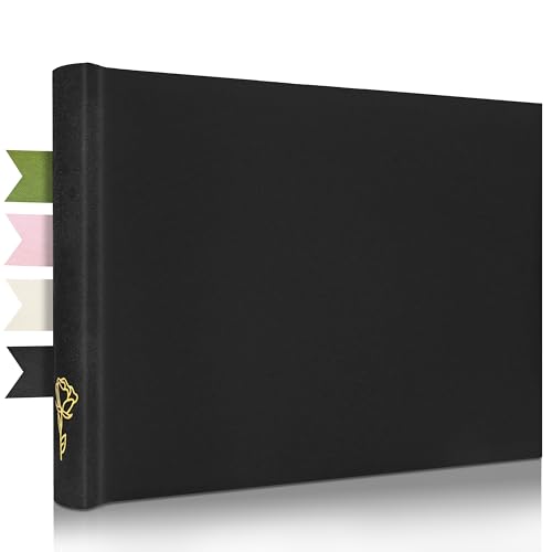 Fotoalbum, 29 x 21 cm, Platz für 150 Fotos, Schwarz Fotoalbum, 29 x 21 cm, Platz für 150 Fotos, Schwarz von kuword