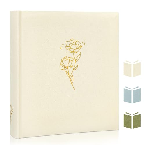 Kuword JTB Rosenalbum, säurefreies Scrapbook-Album, DIY-Foto-Organizer mit flexiblen Layouts für 7,6 x 12,7 cm bis 20,3 x 25,4 cm, Hochzeits- und Baby-Erinnerungsbuch, kreatives Familien-Tagebuch mit Kuword JTB Rosenalbum, säurefreies Scrapbook-Album, DIY-Foto-Organizer mit flexiblen Layouts für 7,6 x 12,7 cm bis 20,3 x 25,4 cm, Hochzeits- und Baby-Erinnerungsbuch, kreatives Familien-Tagebuch mit von kuword