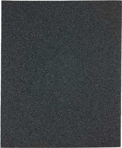 kwb Blauköper-Schleifpapierbogen 230x280 mm aus Korund mit Körnung 320, hochwertiger Verleimung und flexiblem Leinengewebe für den feinen Schliff von Metall und Stahl von kwb