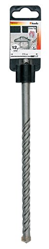 kwb Cross-Tip Hammerbohrer Ø 12 mm (210 mm Länge, 4-schneidig, SDS plus Aufnahme) von kwb