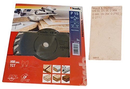 kwb Kreissägeblatt Hartmetall Ø 127x12,7 mm P15 , 24 Zähne - 5815-66 kwb Kreissägeblatt Hartmetall Ø 127x12,7 mm P15 , 24 Zähne - 5815-66 von kwb