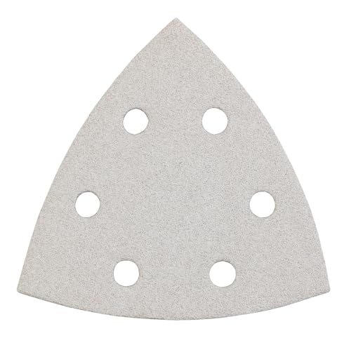 kwb Schleifdreiecke 93 mm aus Korund mit Stearat-Beschichtung, Körnung 180, werkzeuglosem Wechsel, Vollkunstharz-Verleimung und verstärktem Papierträger für den mittelfeinen Schliff von Holz und Lack kwb Schleifdreiecke 93 mm aus Korund mit Stearat-Beschichtung, Körnung 180, werkzeuglosem Wechsel, Vollkunstharz-Verleimung und verstärktem Papierträger für den mittelfeinen Schliff von Holz und Lack von kwb