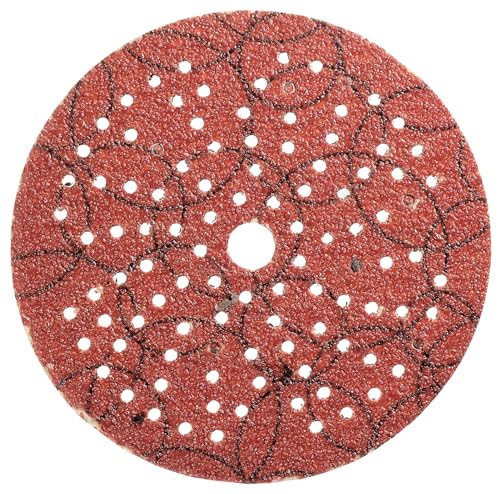 kwb Schleifscheibe Ø 125 mm aus Korund mit antistatischer Beschichtung, Körnung 40, Universallochung, Vollkunstharz-Verleimung und verstärktem Papierträger von kwb