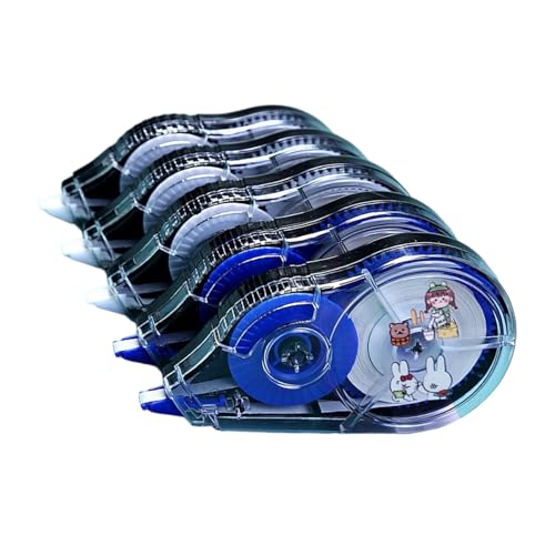 5 PCs Große Kapazität Korrekturbandkorrekturwalzen Tragbare White Out Correction Tape School Office Supplies 5 PCs Große Kapazität Korrekturbandkorrekturwalzen Tragbare White Out Correction Tape School Office Supplies von kwoifioy