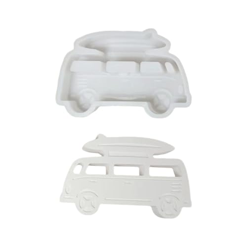 Campingauto Kerzenformen Gussformen Epoxidharz Campingbus Silikonformen Pflaster Oramentbus Kerzen Ornament Auto Silikon Epoxidharz Harz von kwoifioy