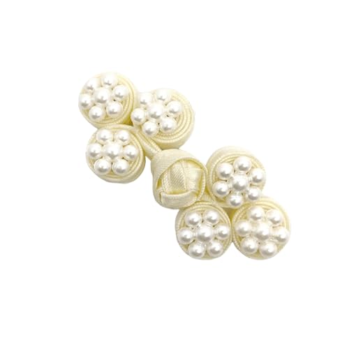 Cheongsam-Knöpfe, Perlen, chinesische Knoten, handgefertigte Nähverschlüsse für Frauen, chinesische Knoten, Perlenverschlüsse, Nähverschlüsse, Cheongsam-Knöpfe von kwoifioy