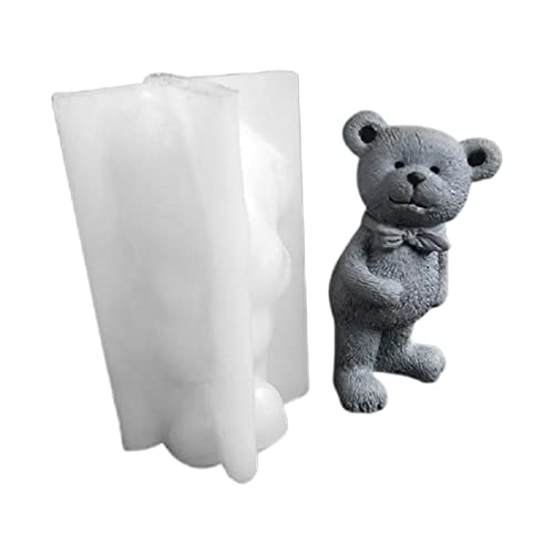 kwoifioy Bärenformen für die Herstellung von Silikonform, Tier-Epoxidharz-Gießformen für Bastelarbeiten, Seifen-Teddybär-Formen für die Herstellung von Bärenformen, Silikon kwoifioy Bärenformen für die Herstellung von Silikonform, Tier-Epoxidharz-Gießformen für Bastelarbeiten, Seifen-Teddybär-Formen für die Herstellung von Bärenformen, Silikon von kwoifioy