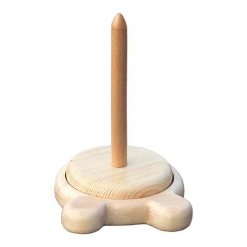 kwoifioy Holzgarn Spender Desktop Drehgarnhalter Tragbarer Garnspulenhalterständer Zum Stricken Und Häkelprojekt kwoifioy Holzgarn Spender Desktop Drehgarnhalter Tragbarer Garnspulenhalterständer Zum Stricken Und Häkelprojekt von kwoifioy