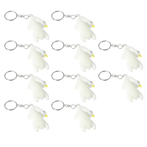 kwoifioy Packung Von 10 Plastikbraten Entencharm Mit Einzigartigem Farbwechsel Feature Fun Car Accessoire Hanging Anhänger Für Keychain von kwoifioy