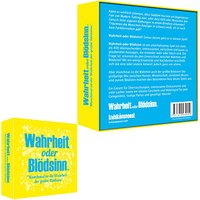 kylskapspoesi Wahrheit oder Blödsinn? Die Wahrheit ist der größte Blödsinn Kartenspiel, 1 St. von kylskapspoesi