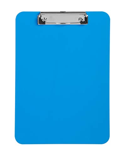 wenco Klemmbrett, DIN A4, Polystyrol (PS), Blau, 730693 von kyome