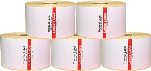 Labex Label - Thermo Etiketten 50x50 mm | Zebra etiketten - Thermo etiketten auf rolle; 750 stück - Thermodirekt etiketten - 5 Rolle ;750 Thermo label Barcode/Adresse Thermo Etiketten Labex Label - Thermo Etiketten 50x50 mm | Zebra etiketten - Thermo etiketten auf rolle; 750 stück - Thermodirekt etiketten - 5 Rolle ;750 Thermo label Barcode/Adresse Thermo Etiketten von labex label