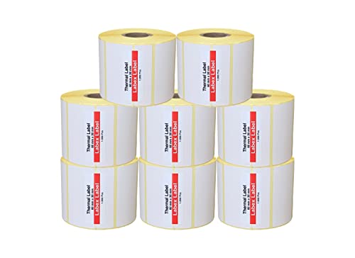 Labex Label - Thermodirekt etiketten 60x30 mm | Barcode etiketten, adressetiketten - Zebra etiketten, 8 Rolle 8.000 stück - Thermodrucker etiketten - Barcode/Adresse Thermo Etiketten Labex Label - Thermodirekt etiketten 60x30 mm | Barcode etiketten, adressetiketten - Zebra etiketten, 8 Rolle 8.000 stück - Thermodrucker etiketten - Barcode/Adresse Thermo Etiketten von labex label