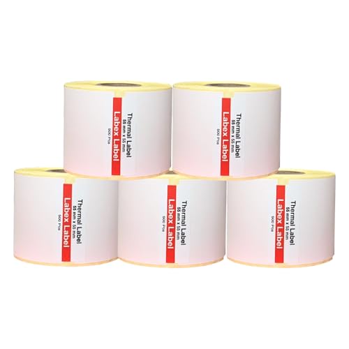 Labex Label Zebra Etiketten 55x55 mm | Zebra etiketten, adressetiketten - Thermo etiketten auf rolle; 5 rollen 2.500 stück - Thermodirekt etiketten - Thermo label Barcode/Adresse Thermo Etiketten Labex Label Zebra Etiketten 55x55 mm | Zebra etiketten, adressetiketten - Thermo etiketten auf rolle; 5 rollen 2.500 stück - Thermodirekt etiketten - Thermo label Barcode/Adresse Thermo Etiketten von labex label