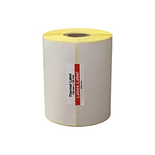 Thermo Etiketten 100x140 mm | Zebra Etiketten - Thermo etiketten auf rolle; 250 stück - Thermotransfer etiketten - 1 Rolle ;250 Thermo label (1 Rolle) von labex label