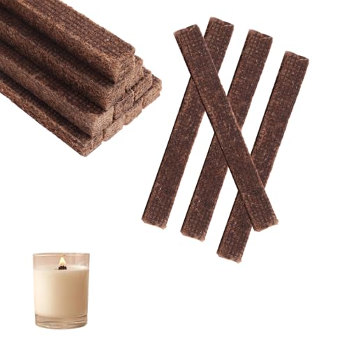 12 Stück Kerzenrestefresser, Wachsfeuer Docht aus Holz, Outdoor Kerzen, Kerzenfresser, Kerzenfresser Ersatzdocht 12 Stück Kerzenrestefresser, Wachsfeuer Docht aus Holz, Outdoor Kerzen, Kerzenfresser, Kerzenfresser Ersatzdocht von lafomukea