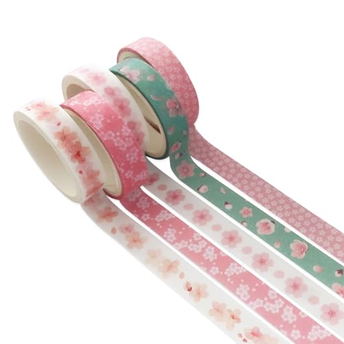 lafomukea 5 Rollen Washi Tape, Dekorative Washi Tape, DIY Papier Tape, Dekoratives Klebeband für DIY Bastler, Verschönert Journals, Planer, Karten und Scrapbooking lafomukea 5 Rollen Washi Tape, Dekorative Washi Tape, DIY Papier Tape, Dekoratives Klebeband für DIY Bastler, Verschönert Journals, Planer, Karten und Scrapbooking von lafomukea