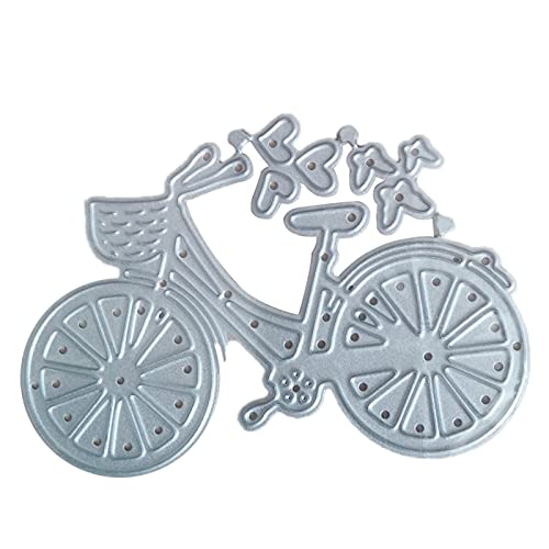 Stanzformen für Kartenherstellung, Fahrrad-Stanzschablonen, DIY, Scrapbooking, Prägung, Papier, Karten, Basteln, Stanzschablone von lamphle
