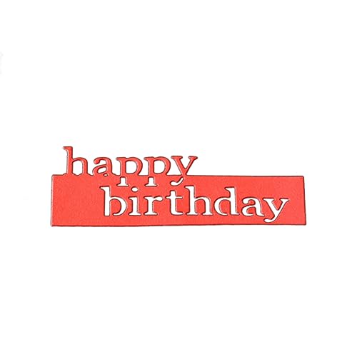 Stanzformen für Kartenherstellung, "Happy Birthday", Buchstaben, Stanzformen, DIY, Scrapbooking, Dekoration, Prägeschablone Stanzformen für Kartenherstellung, "Happy Birthday", Buchstaben, Stanzformen, DIY, Scrapbooking, Dekoration, Prägeschablone von lamphle
