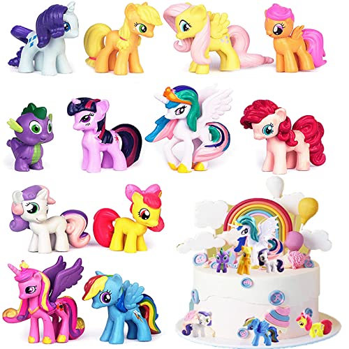 12 Stück Torten Dekoration Für Einhorn, Dekoration Cartoons Kuchen Topper, Mini Figuren Set Tortendeko, für Kinder Mädchen Happy Birthday Party Dekoration 12 Stück Torten Dekoration Für Einhorn, Dekoration Cartoons Kuchen Topper, Mini Figuren Set Tortendeko, für Kinder Mädchen Happy Birthday Party Dekoration von lankai
