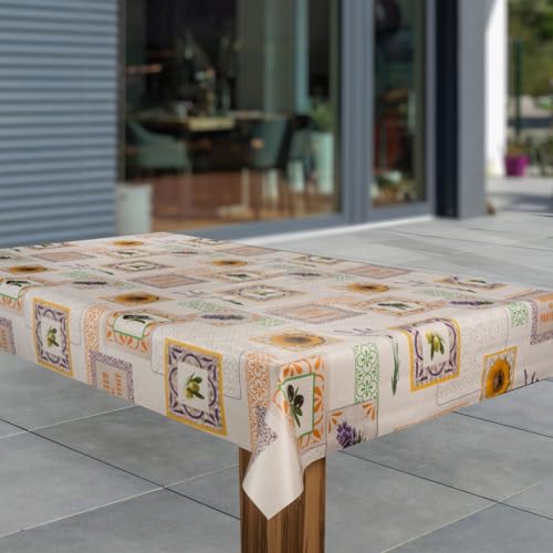 Wachstuch-Tischdecke Wachstischdecke Tischwäsche Abwaschbar Wachstuchdecke G11, Muster:Oliven Sonnenblumen, Größe:140x240 Wachstuch-Tischdecke Wachstischdecke Tischwäsche Abwaschbar Wachstuchdecke G11, Muster:Oliven Sonnenblumen, Größe:140x240 von laro