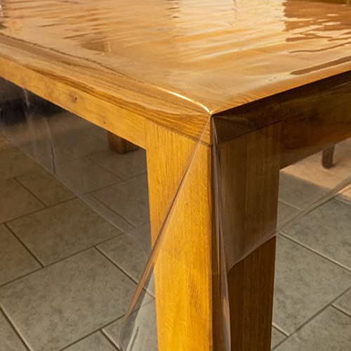 laro 0,30 mm Dicke Tischfolie Tischdecke Transparent Durchsichtig Abwaschbar Garten-Tischdecke Tischschutz-Folie PVC Plastik-Tischdecken Wasserabweisend Eckig Meterware |07|, Größe:100x400 laro 0,30 mm Dicke Tischfolie Tischdecke Transparent Durchsichtig Abwaschbar Garten-Tischdecke Tischschutz-Folie PVC Plastik-Tischdecken Wasserabweisend Eckig Meterware |07|, Größe:100x400 von laro