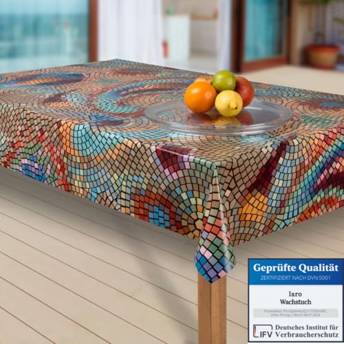 laro Wachstuch-Tischdecke Abwaschbar Garten-Tischdecke Wachstischdecke PVC Plastik-Tischdecken Eckig Meterware Wasserabweisend Abwischbar |14|, Größe:100x120 cm laro Wachstuch-Tischdecke Abwaschbar Garten-Tischdecke Wachstischdecke PVC Plastik-Tischdecken Eckig Meterware Wasserabweisend Abwischbar |14|, Größe:100x120 cm von laro