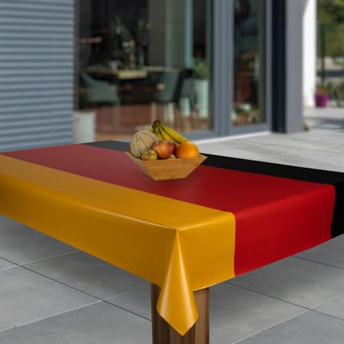 laro Wachstuch-Tischdecke Abwaschbar Garten-Tischdecke Wachstischdecke PVC Plastik-Tischdecken Eckig Meterware Wasserabweisend Abwischbar G03, Muster:Deutschland WM Flagge, Größe:100x120 laro Wachstuch-Tischdecke Abwaschbar Garten-Tischdecke Wachstischdecke PVC Plastik-Tischdecken Eckig Meterware Wasserabweisend Abwischbar G03, Muster:Deutschland WM Flagge, Größe:100x120 von laro