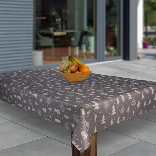 laro Wachstuch-Tischdecke Sterne Weihnachten Weihnachts-Motive PVC Wachstischdecke Eckig Meterware Wasserabweisend Abwischbar |20|, Muster:Weihnachten Grau Tannenbaum, Größe:140x220 laro Wachstuch-Tischdecke Sterne Weihnachten Weihnachts-Motive PVC Wachstischdecke Eckig Meterware Wasserabweisend Abwischbar |20|, Muster:Weihnachten Grau Tannenbaum, Größe:140x220 von laro