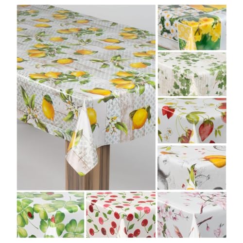 laro Wachstuch-Tischdecke Wachstischdecke Gartentischdecke, Muster:Lemonix Zitrone, Größe:140x300 laro Wachstuch-Tischdecke Wachstischdecke Gartentischdecke, Muster:Lemonix Zitrone, Größe:140x300 von laro
