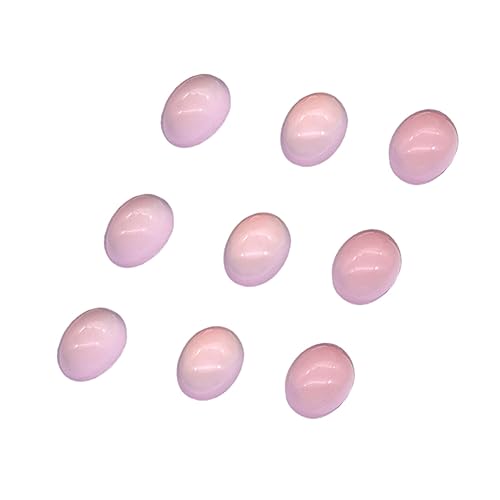 100 Stück ovale Cabochon-Perlen aus Acrylharz, flache Rückseite, Kristallsteine, Perlen, kein Loch, ovale Edelstein-Cabochon-Perlen für Schmuckherstellung, Bastelarbeiten, 6 x 8 mm, Rosa 100 Stück ovale Cabochon-Perlen aus Acrylharz, flache Rückseite, Kristallsteine, Perlen, kein Loch, ovale Edelstein-Cabochon-Perlen für Schmuckherstellung, Bastelarbeiten, 6 x 8 mm, Rosa von lasenersm