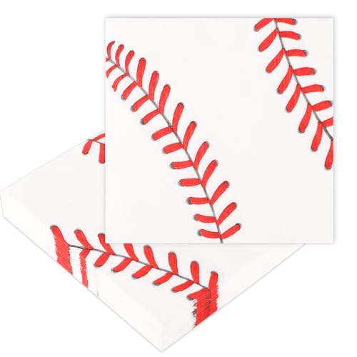 50stk Baseball Servietten, 16,5x16,5cm Baseball Getränke Servietten Servietten mit Baseball-Muster Cocktail Baseball-Partyzubehör für Sportpartys Geburtstage Hochzeitsdekorationen 50stk Baseball Servietten, 16,5x16,5cm Baseball Getränke Servietten Servietten mit Baseball-Muster Cocktail Baseball-Partyzubehör für Sportpartys Geburtstage Hochzeitsdekorationen von lasuroa