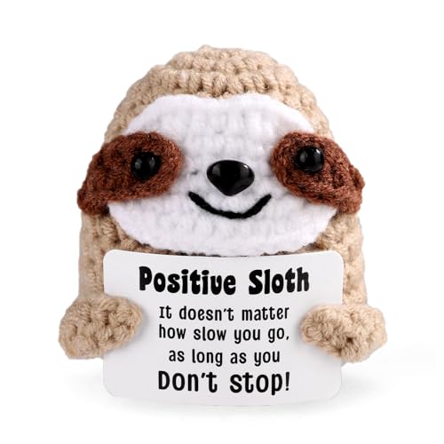 lasuroa Positives Faultier, Häkel Faultier Süß Faultier Positive Affirmationen Häkeltiere Faultier Puppe für Geburtstag Weihnachten Party Dekoration Unterstützung Ermutigung Lustig Geschenk lasuroa Positives Faultier, Häkel Faultier Süß Faultier Positive Affirmationen Häkeltiere Faultier Puppe für Geburtstag Weihnachten Party Dekoration Unterstützung Ermutigung Lustig Geschenk von lasuroa