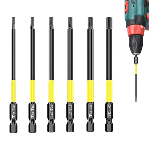 laxreheye Magnetisches Bohrer-Set für Bohrmaschine – Set mit 7 Schraubendreher-Bits mit Adapterschlüssel | Rutschfester Adapter mit Präzisionsschlüssel für Holz, Metall und Basteln laxreheye Magnetisches Bohrer-Set für Bohrmaschine – Set mit 7 Schraubendreher-Bits mit Adapterschlüssel | Rutschfester Adapter mit Präzisionsschlüssel für Holz, Metall und Basteln von laxreheye